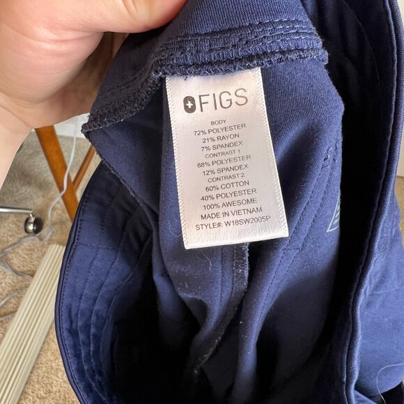 Figs Zamora Joggers | Navy Blue | Size Small - Picture 7 of 7